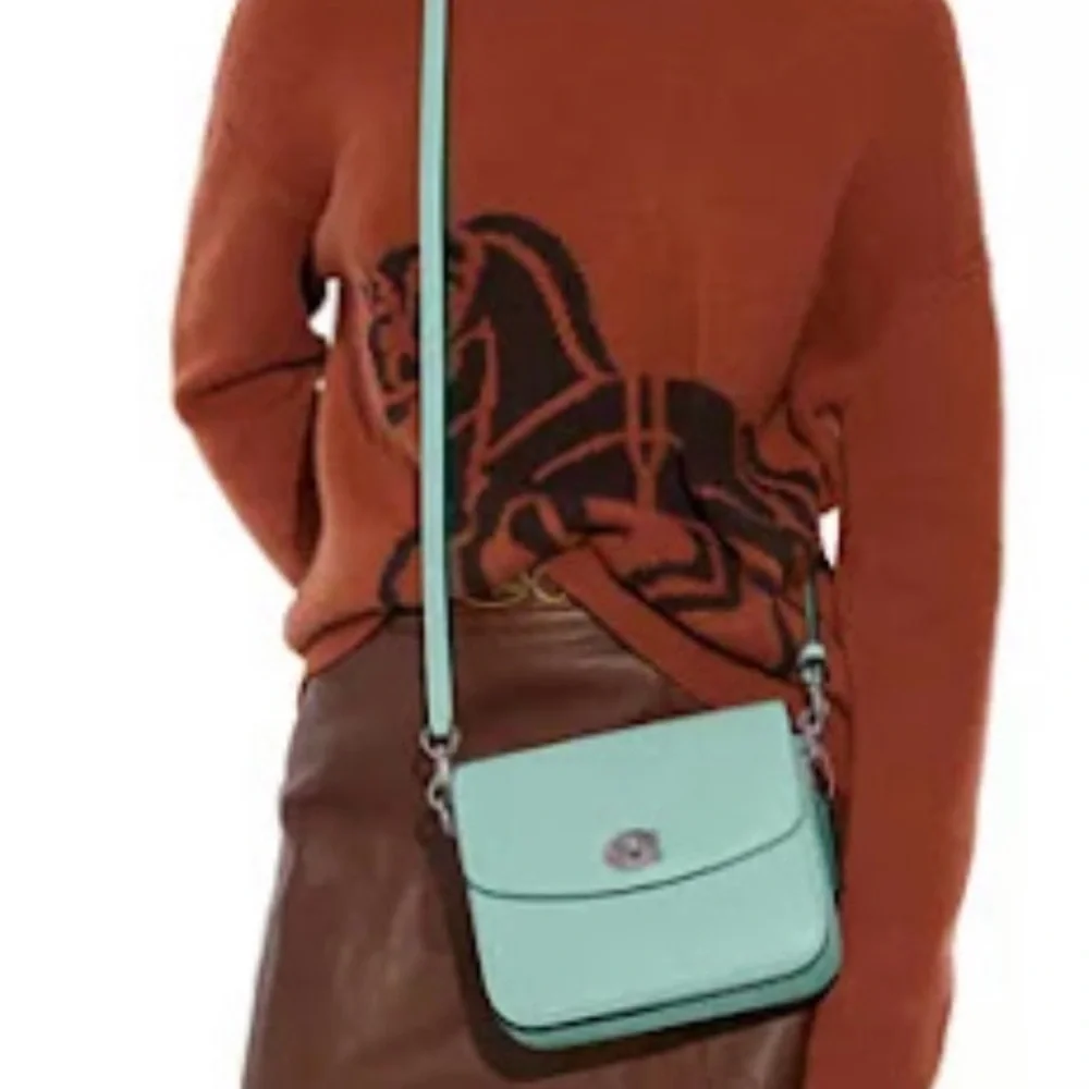 NWT Coach Cassie 19 Tiffany Blue color Rare! So Nice.